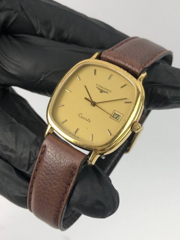 LONGINES PRIA DIAL MOTIF SARANG LEBAH - Gambar 4