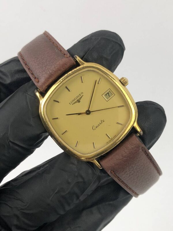 LONGINES PRIA DIAL MOTIF SARANG LEBAH - Gambar 5
