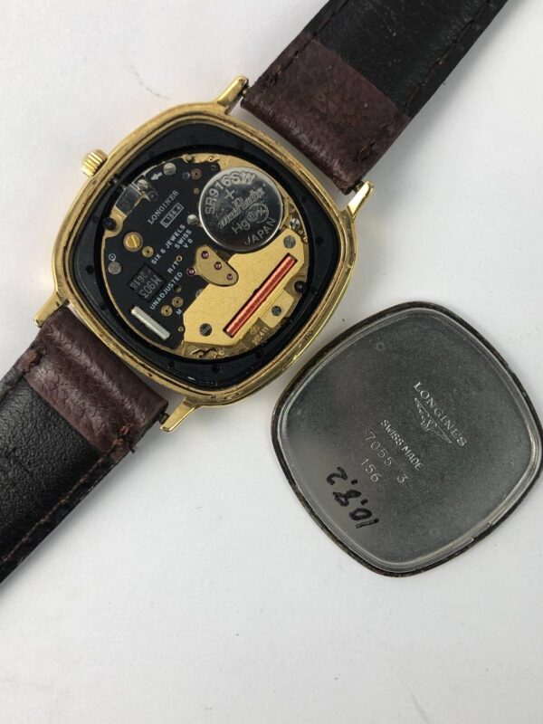 LONGINES PRIA DIAL MOTIF SARANG LEBAH - Gambar 9