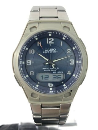 CASIO ANALOG BLUE DIAL