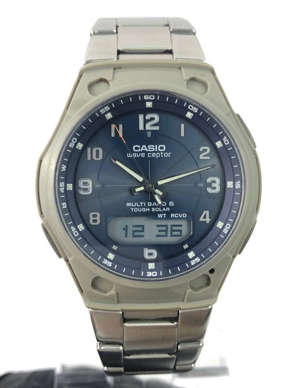 CASIO ANALOG BLUE DIAL