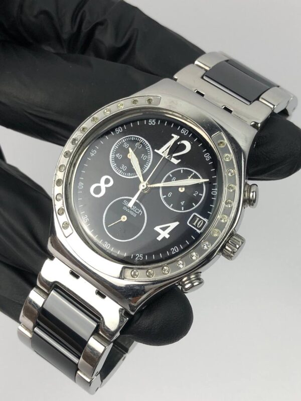 SWATCH IRONY CHRONO FULL ORI - Gambar 3
