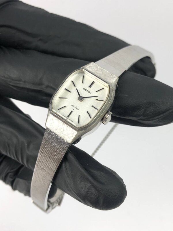 SEIKO LADY HI BEAT TEXTURE CASE & DIAL - Gambar 3