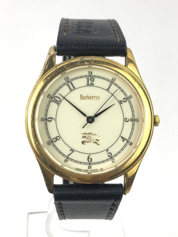 BURBERRYS | CITIZEN GOLD RAILWAY DIAL