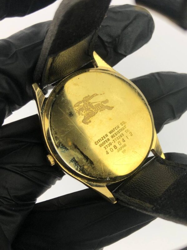 BURBERRYS | CITIZEN GOLD RAILWAY DIAL - Gambar 7