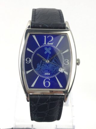 JAPAN WATCH 2004 TONNEAU CASE BLUE DIAL