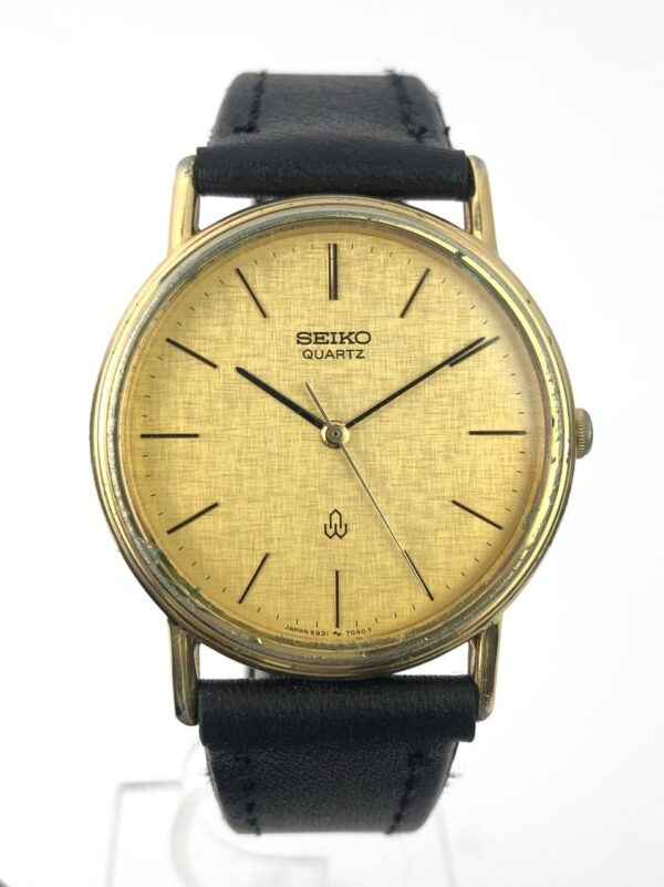 SEIKO QUARTZ SATIN DIAL