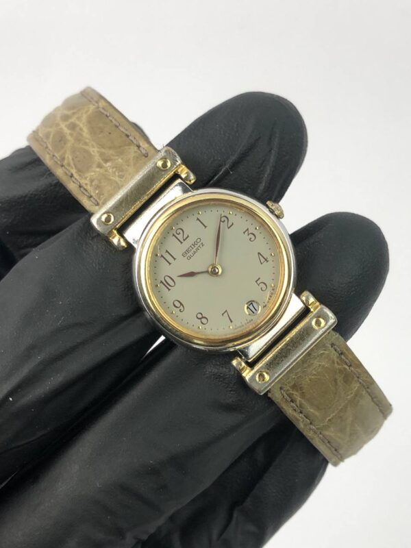 SEIKO QUARTZ GREY BREGUET DIAL FULL ORI - Gambar 4
