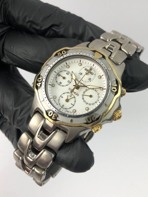SEIKO CHRONOGRAPH SWEEP SECOND TITANIUM - Gambar 3