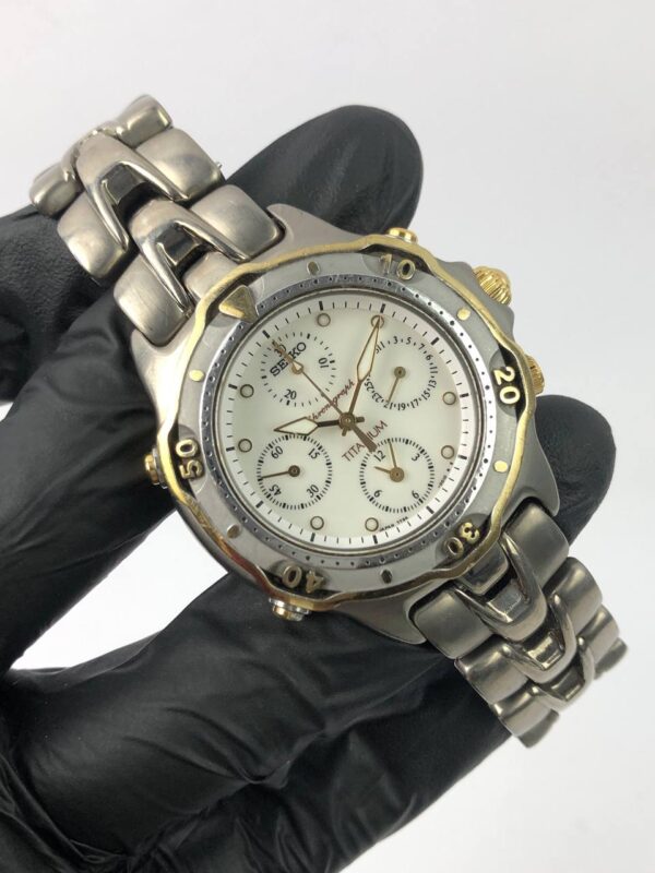 SEIKO CHRONOGRAPH SWEEP SECOND TITANIUM - Gambar 4