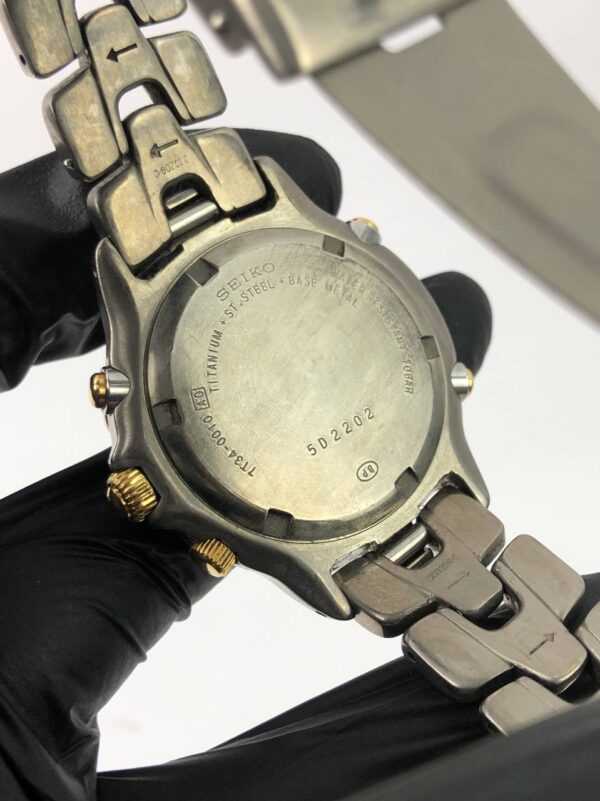 SEIKO CHRONOGRAPH SWEEP SECOND TITANIUM - Gambar 8