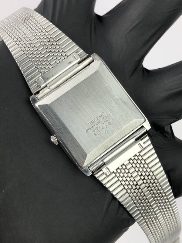 SEIKO SQUARE GREEN LINEN DIAL ALL ORI - Gambar 8