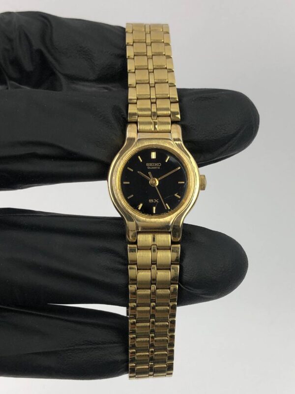 SEIKO SX GOLD TONE CASE ALL ORI - Gambar 2
