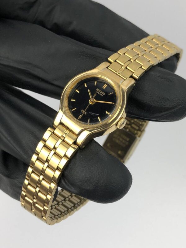 SEIKO SX GOLD TONE CASE ALL ORI - Gambar 3