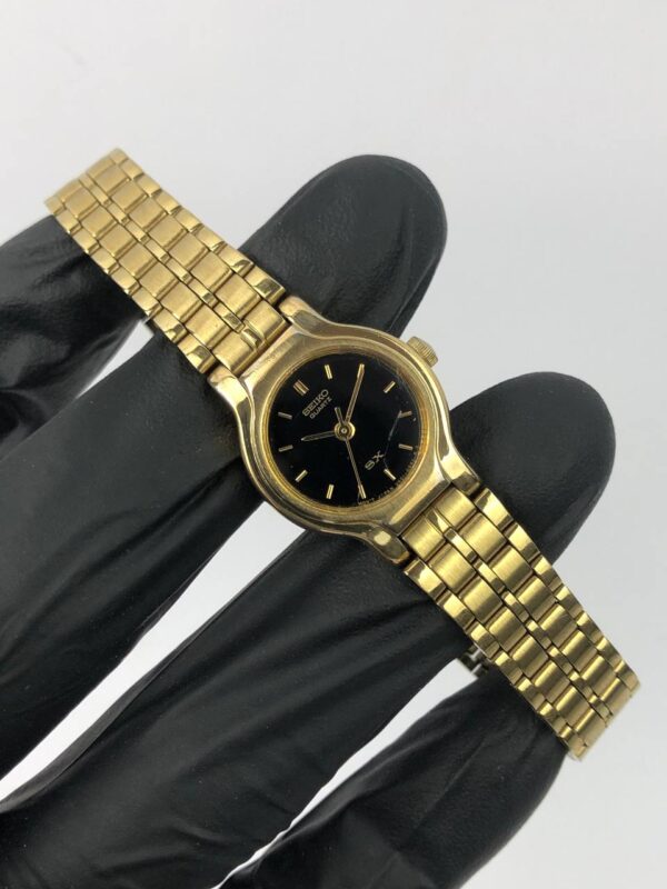 SEIKO SX GOLD TONE CASE ALL ORI - Gambar 4