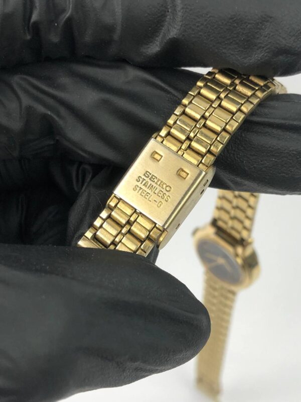 SEIKO SX GOLD TONE CASE ALL ORI - Gambar 7