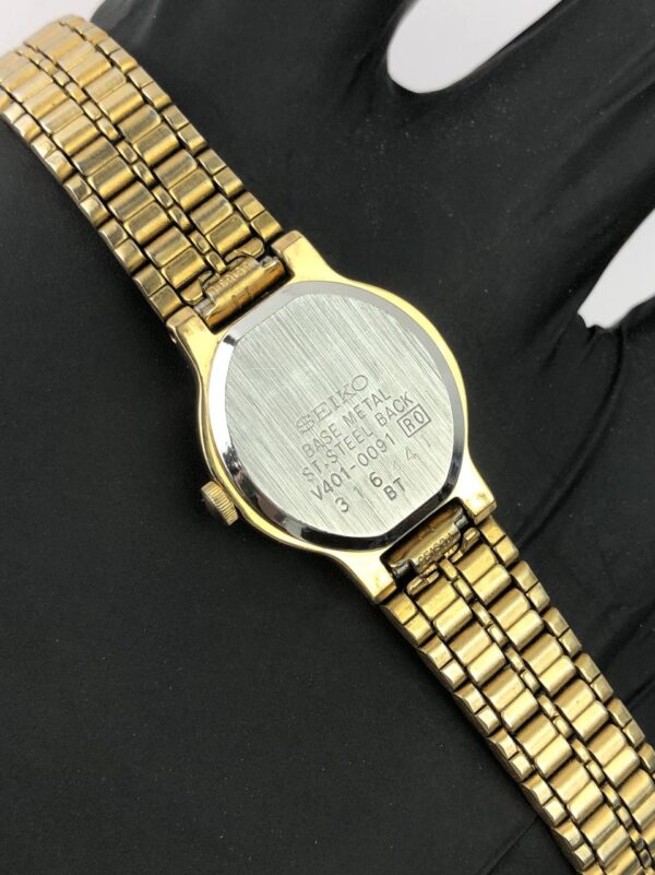 SEIKO SX GOLD TONE CASE ALL ORI - Gambar 8