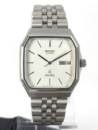SEIKO SILVERWAVE HEKSAGON TEXTURE DIAL