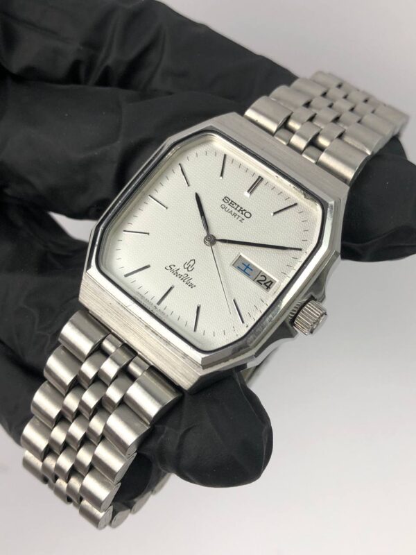 SEIKO SILVERWAVE HEKSAGON TEXTURE DIAL - Gambar 3