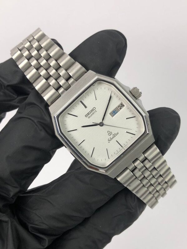 SEIKO SILVERWAVE HEKSAGON TEXTURE DIAL - Gambar 4