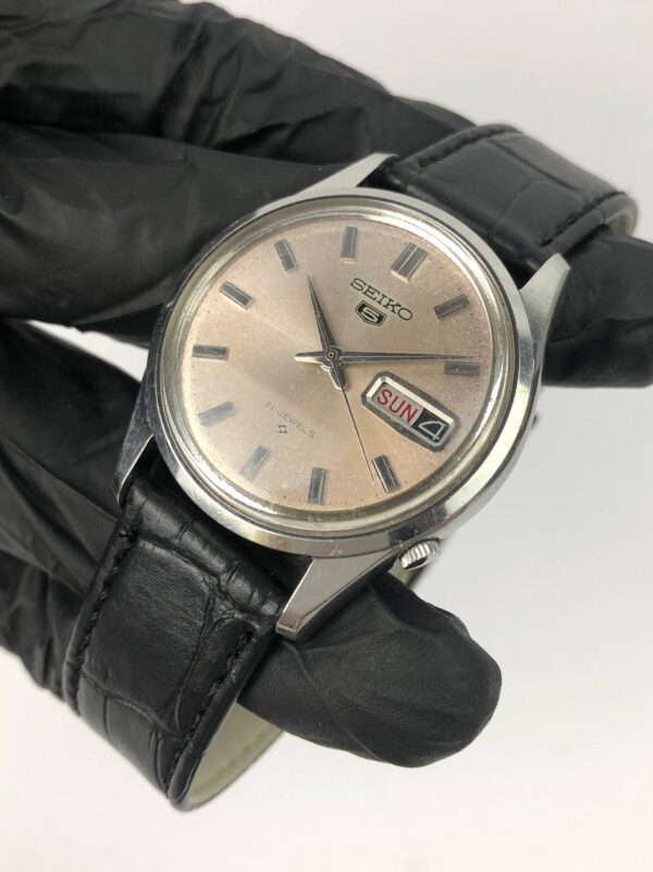 SEIKO 5 VINTAGE PATINA DIAL - Gambar 3