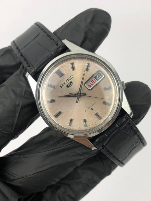 SEIKO 5 VINTAGE PATINA DIAL - Gambar 4