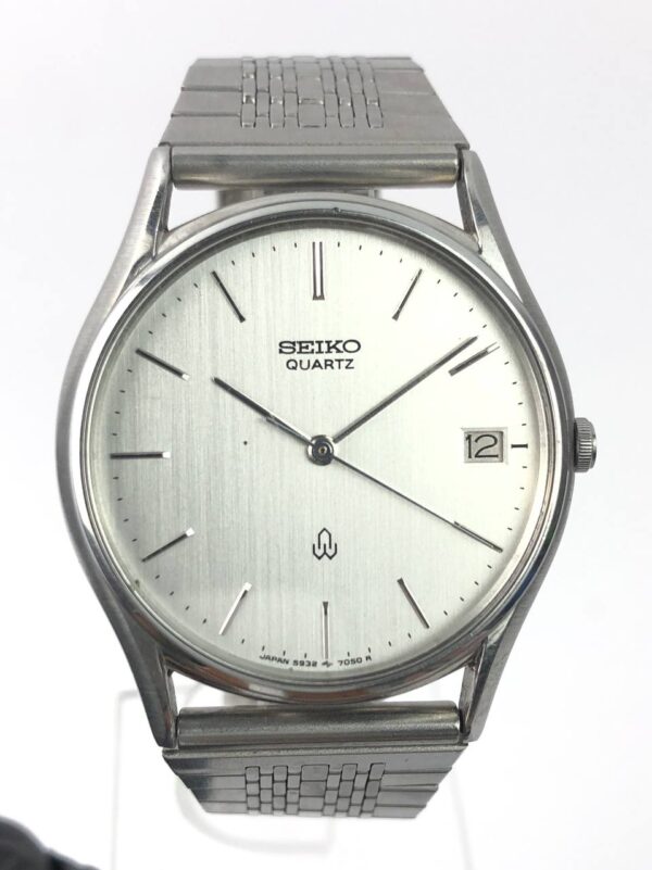 SEIKO QUARZ DATE LINEN DIAL