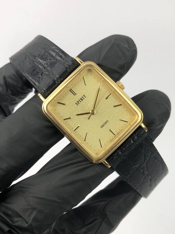 SEIKO SPIRIT TANK SNOWFLAKE DIAL ALL ORI - Gambar 3