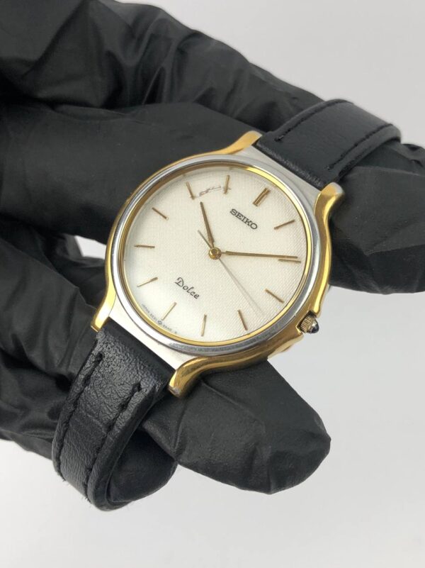 SEIKO DOLCE TWOTONE TEXTURED DIAL - Gambar 3