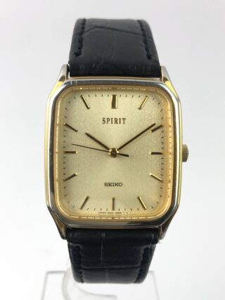 SEIKO SPIRIT TANK TEXTURE DIAL