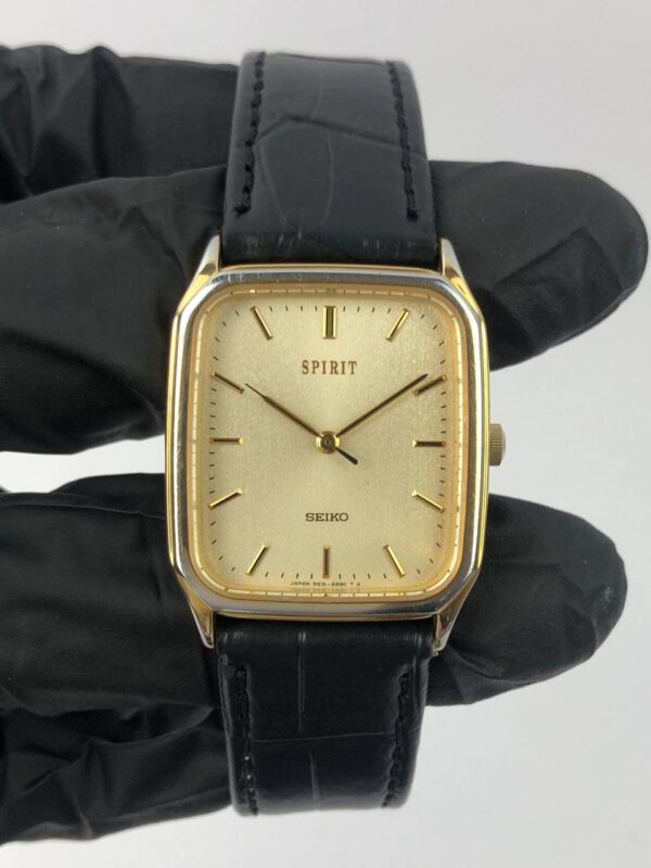 SEIKO SPIRIT TANK TEXTURE DIAL - Gambar 2