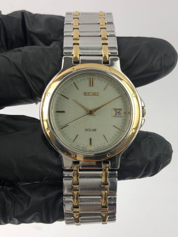 SEIKO SOLAR TWOTONE SANDS DIAL - Gambar 2