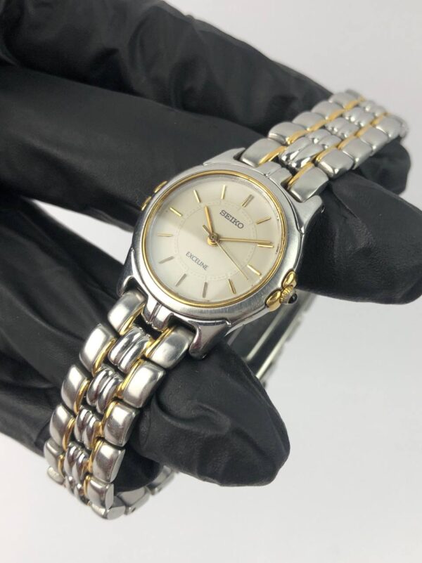 SEIKO EXCELINE LADIES TWOTONE - Gambar 3