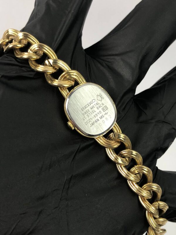 SEIKO BANGLE LADIES RANTAI ALL ORI - Gambar 9