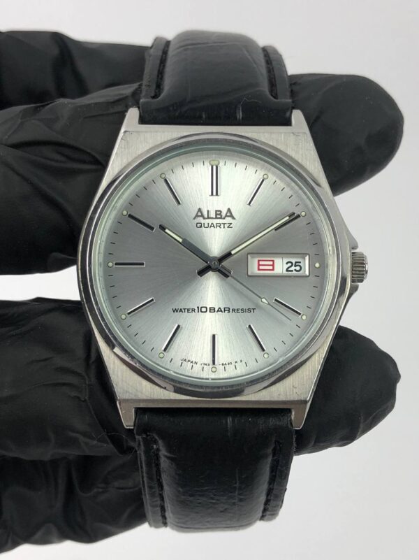 ALBA ANALOG DAYDATE GREY DIAL - Gambar 2