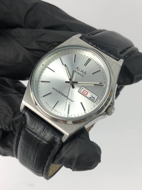 ALBA ANALOG DAYDATE GREY DIAL - Gambar 3