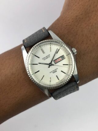 ORIENT QUARTZ SWIMMER FLUTED BEZEL