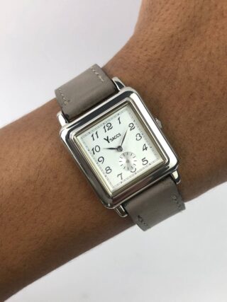 YSAAC NUMERIK SUB DIAL LEATHER STRAP