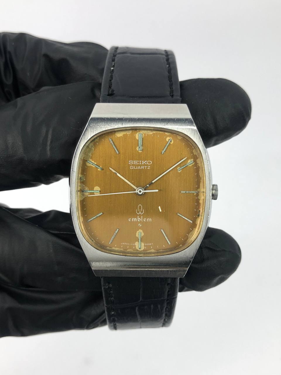 SEIKO QUARTZ EMBLEM BROWN DIAL - Gambar 2