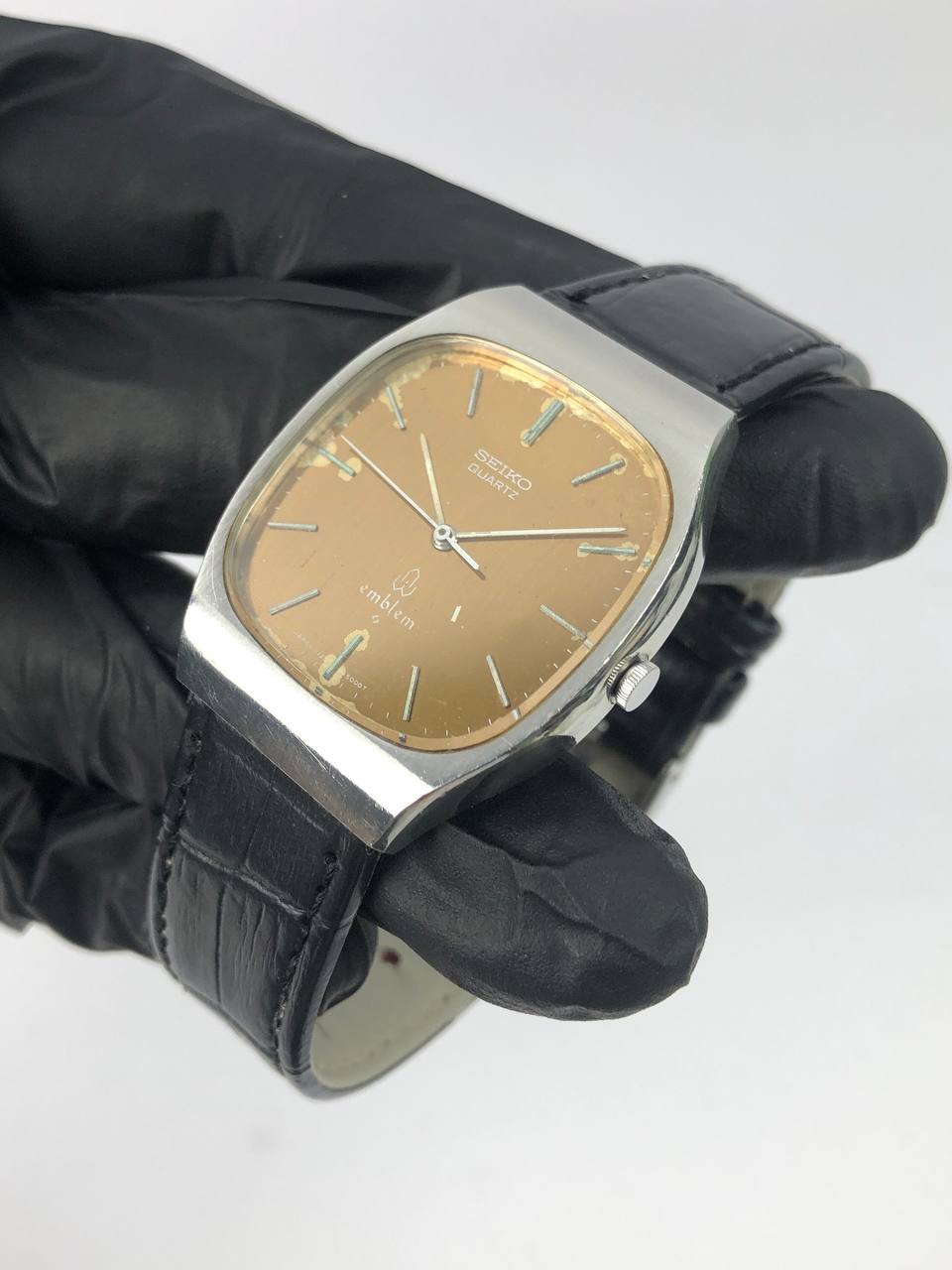 SEIKO QUARTZ EMBLEM BROWN DIAL - Gambar 3