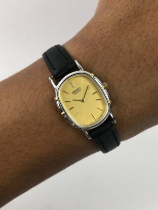 EKSLUSIF SEIKO QUARTZ PALADIUM + SGP CASE LADIES