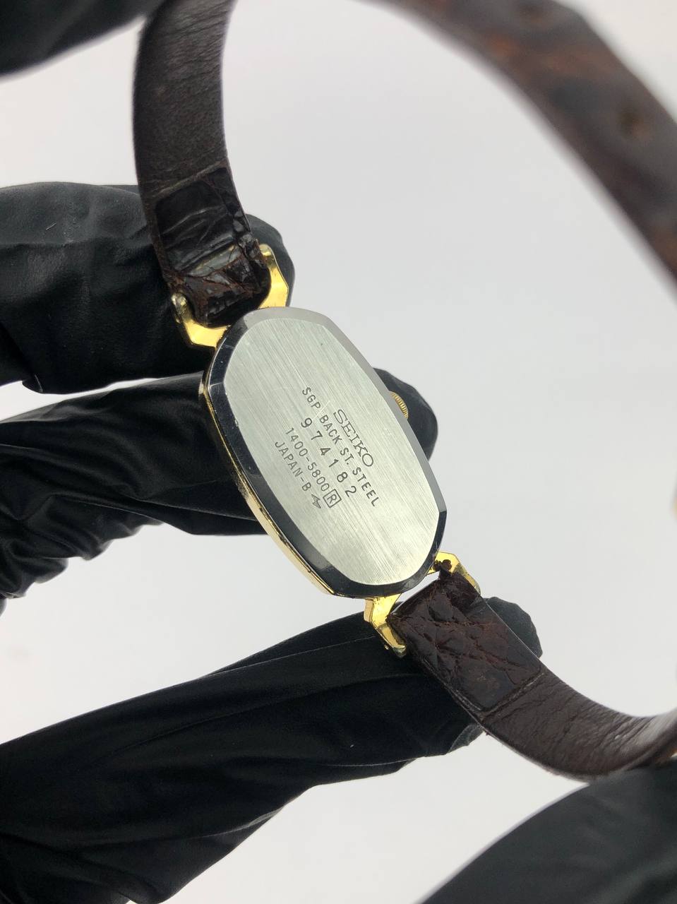 BEAUTIFUL SEIKO ARABIC DIAL BANANA CASE - Gambar 7