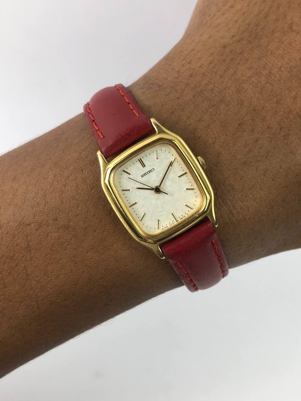 EKSLUSIF SEIKO KLASIK LADIES SNOWFLAKE DIAL