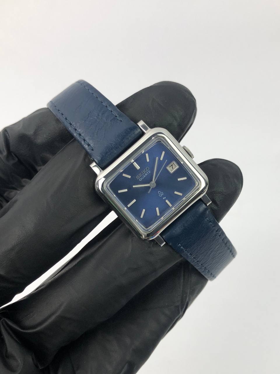SEIKO QUARTZ BLUE DIAL TV CASE LADIES - Gambar 4
