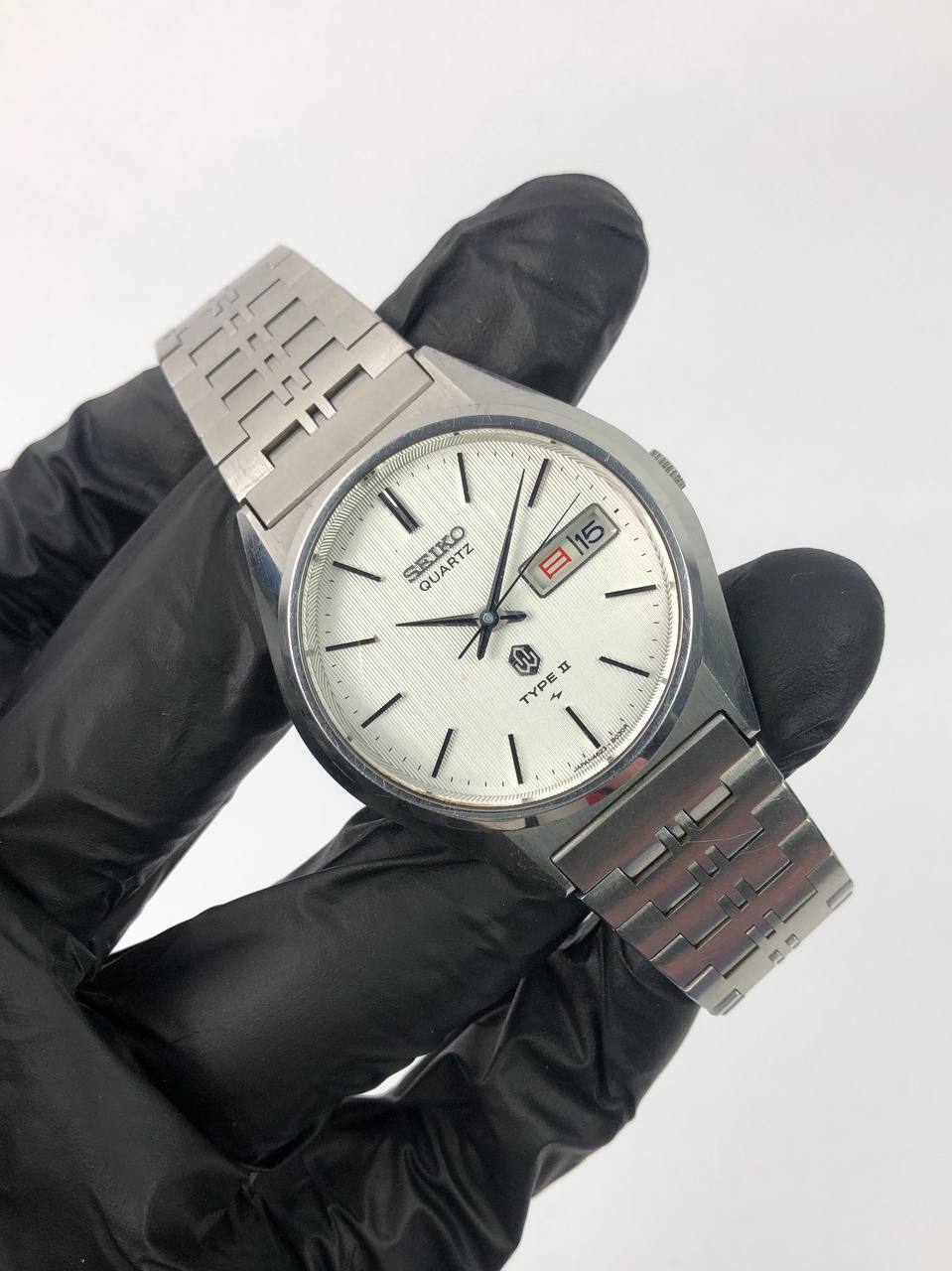 ALL ORIGINAL SEIKO TYPE II LINEN DIAL - Gambar 4