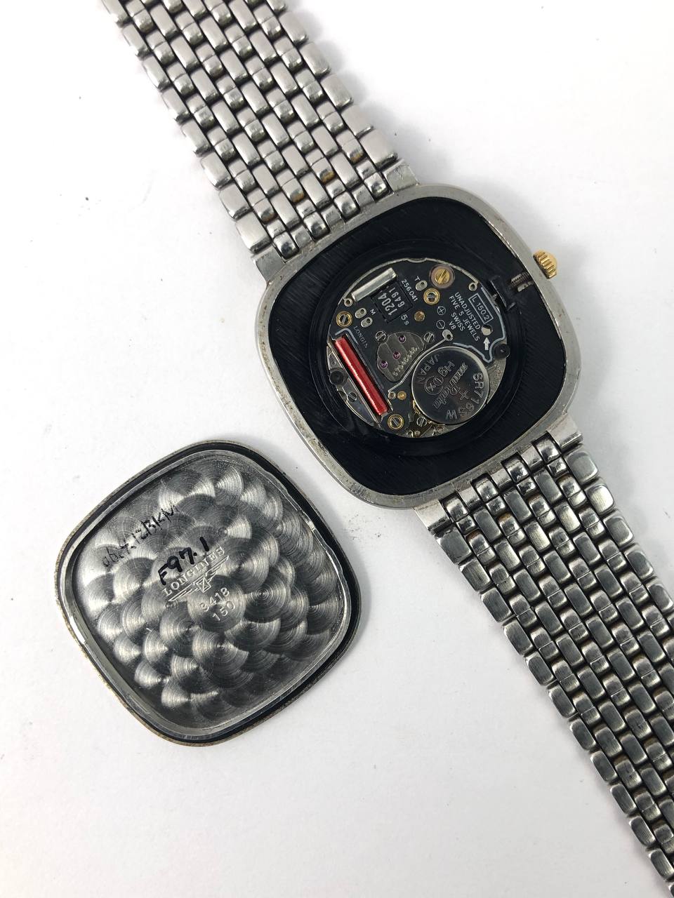 DRESSWATCH LONGINES TWOTONE ALL ORIGINAL - Gambar 9