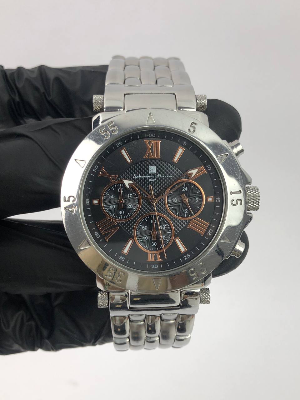 SALVATORE MARRA CHRONOGRAPH ALL ORIGINAL - Gambar 2