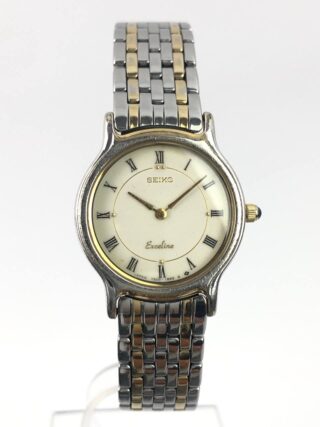 SEIKO EXCELINE ROMAN TWOTONE