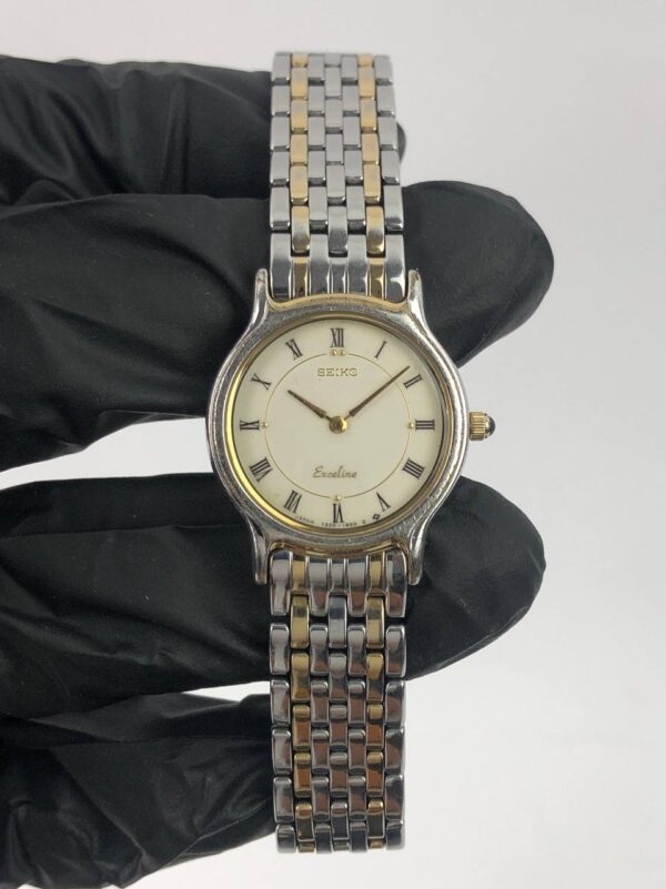 SEIKO EXCELINE ROMAN TWOTONE - Gambar 2