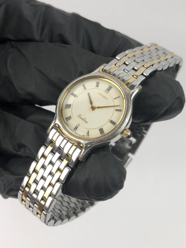 SEIKO EXCELINE ROMAN TWOTONE - Gambar 3